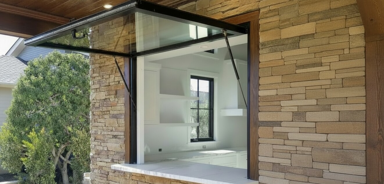 Pass Through Windows