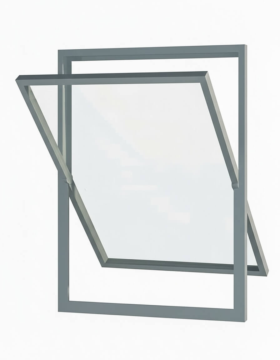 Horizontal Pivot Windows