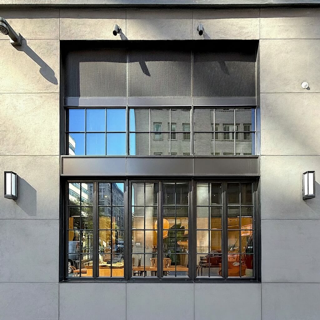 thermally broken steel windows