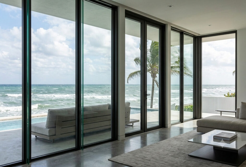 Hurricane Rated Steel Windows